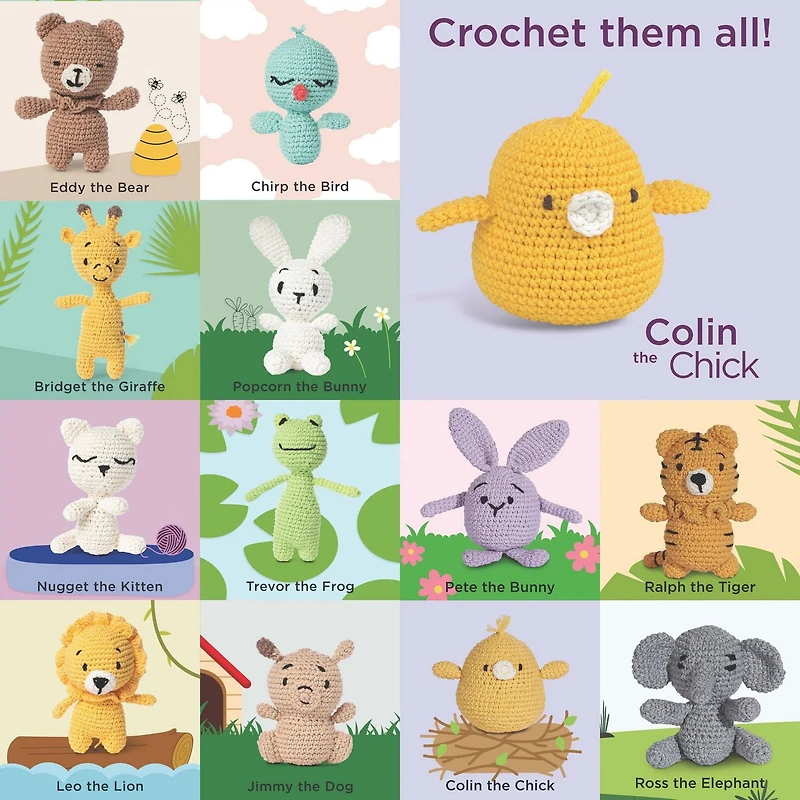 Red Heart™ AMIGURUMI Crochet Collection Kit