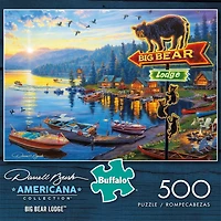 Buffalo Games - Le puzzle Americana Collection - Big Bear Lodge - en 500 pièces