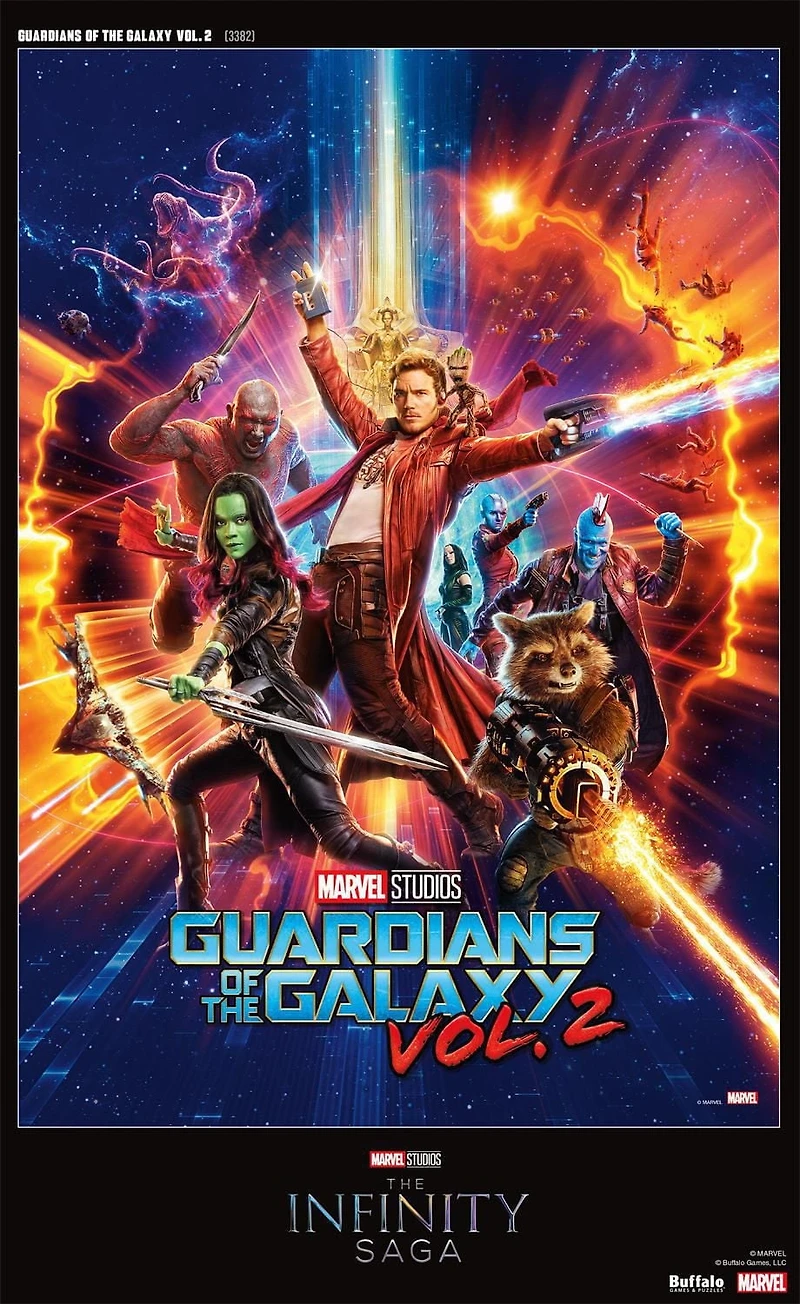 Buffalo Games - Marvel - Guardians of the Galaxy Vol. 2 - 500 Piece Jigsaw Puzzle