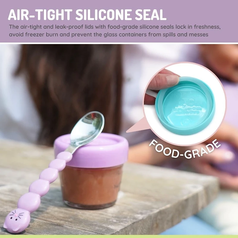 Contenant à nourriture en verre