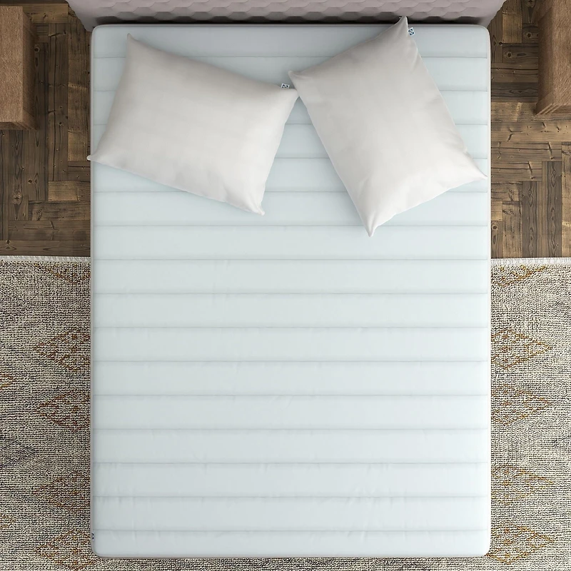 Sealy Instant Cooling Waterproof Soft Breathable Cotton Top Machine Washable Fitted Mattress Pad