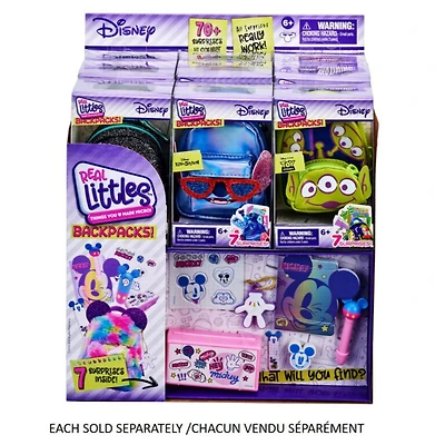 Real Littles Disney backpacks and handbags