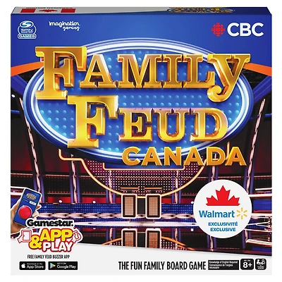 Family Feud Canada Edition Party Quiz Board Game