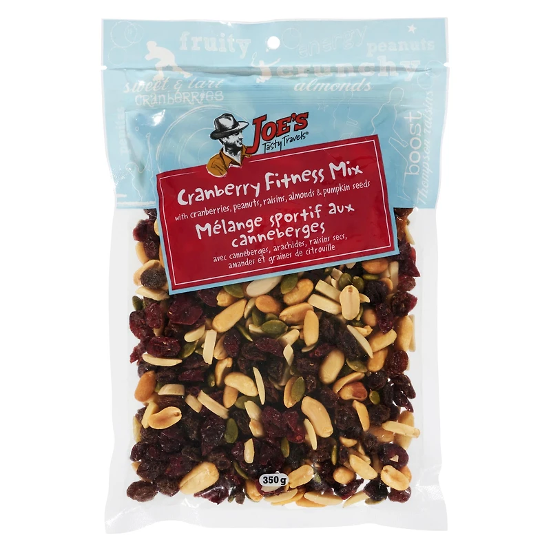 Joe's Tasty Travels Cranberry Fitness Mix, 350g