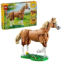 LEGO Creator 3en1 Le Cheval Magnifique, Ensemble de Construction 31166 LEGO Le cheval magnifiq 31166