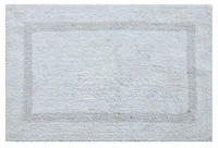 Tapis de bain en coton réversible doux et absorbant Fabstyles Basix