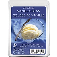 Cubes de cire parfumée ScentSationals - Gousse de vanille 2,5 fois (70,9 g)