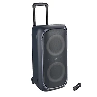 Haut-parleur de fête sans fil Bluetooth avec éclairage multicolore à DEL onn. 12 Heures de lecture