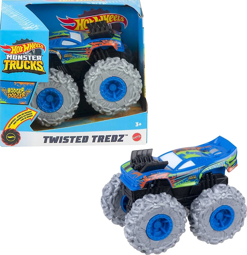 Hot-Wheels-Monster-Trucks-Twisted-Tredz-Vehicles-Assortment HWMT-Twisted-Tredz-Vehicle-Ast