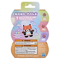 Hasbro Nano-mals Pamanda le panda roux, compagnon électronique
