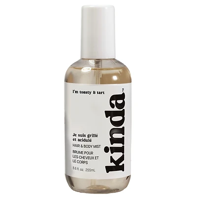 PB ParfumsBelcam KINDA I’m Toasty & Tart Brume Corps & Cheveux, Cerise et Amande Douces avec Rose et Prune, 255 ml