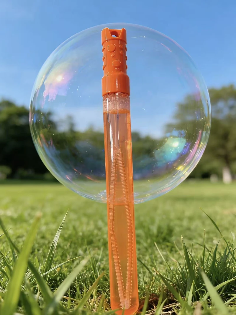 Play Day 1 Pc 5 Floz Orange Bubble Wand 148ml
