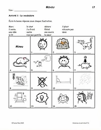 Poster Pals French (Fsl) Stories & Activities No. 6 Classroom Reproducible Masters