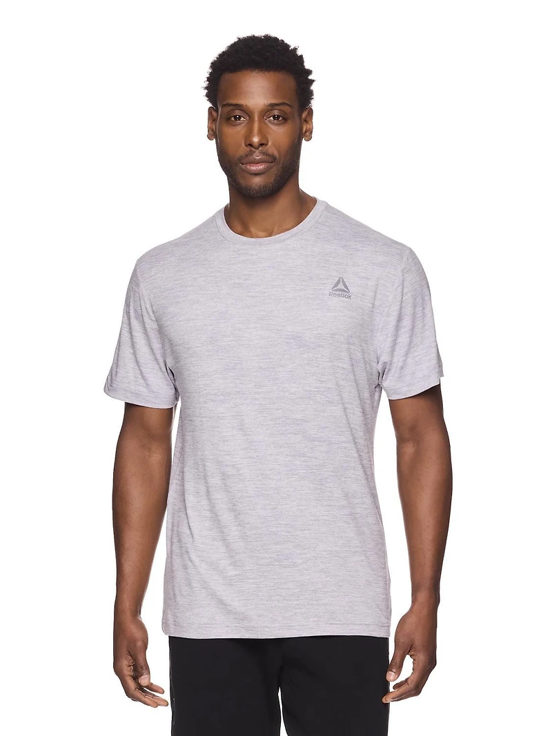 Reebok T-shirt à manches courtes Delta Core pour hommes Tailles S-2XL
