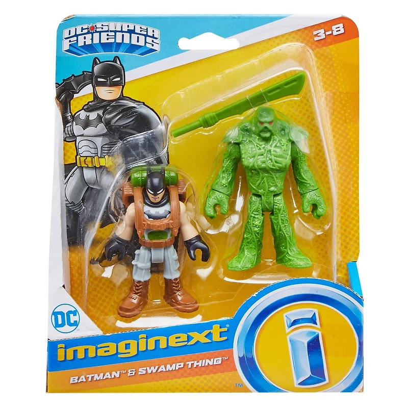 Imaginext DC Super Friends Batman & Swamp Thing Figure 2 Pack