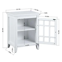 Homylin Modern Nightstand Metal Locker End Side Table Steel Bedside Storage Cabinet with Shelves Easy Assembly for Living Room Bedroom