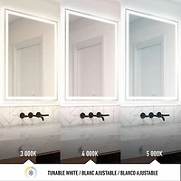 Artika Emeraude LED Wall Mirror 24x32