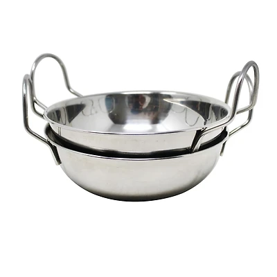 Mainstays Stainless Steel 2-Piece Balti dish, 2-Piece Balti dish