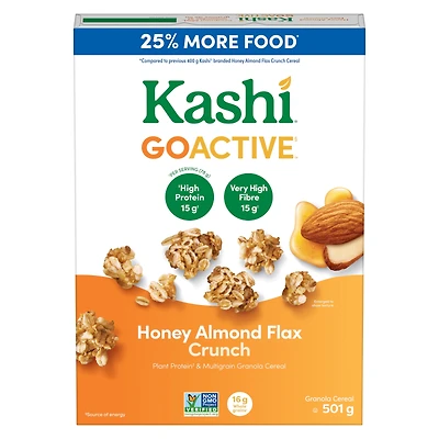 Kashi® GoActive™ Honey Almond Flax Crunch Granola Cereal, 501 g