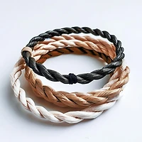 TINY HANDS Natural Hemp Cord, 3 pcs,10.9m (12 yards) each Age 6+, Kids, DIY Crafts, HEM CORD ASST