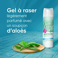 Gillette Venus Satin Care Sensitive Skin Shave Gel, Shaving Cream for women, with aloe