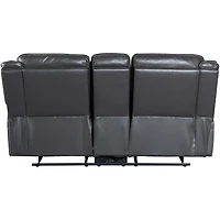Causeuse motorisée Declan de 75 po avec console porte-gobelets