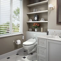 Brondell Swash 1000 Bidet Toilet Seat -Round