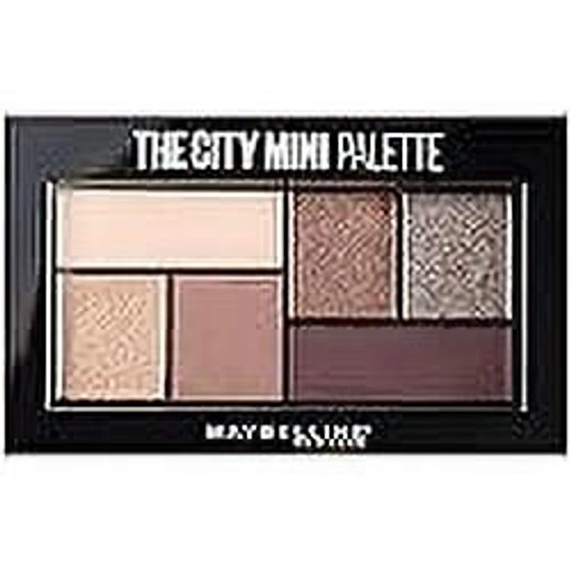 Maybelline New York The City Mini, Fard à paupières Palette, Chill Brunch Neutrals, 4 g 4 gr