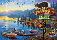 Buffalo Games - Le puzzle Americana Collection - Big Bear Lodge - en 500 pièces