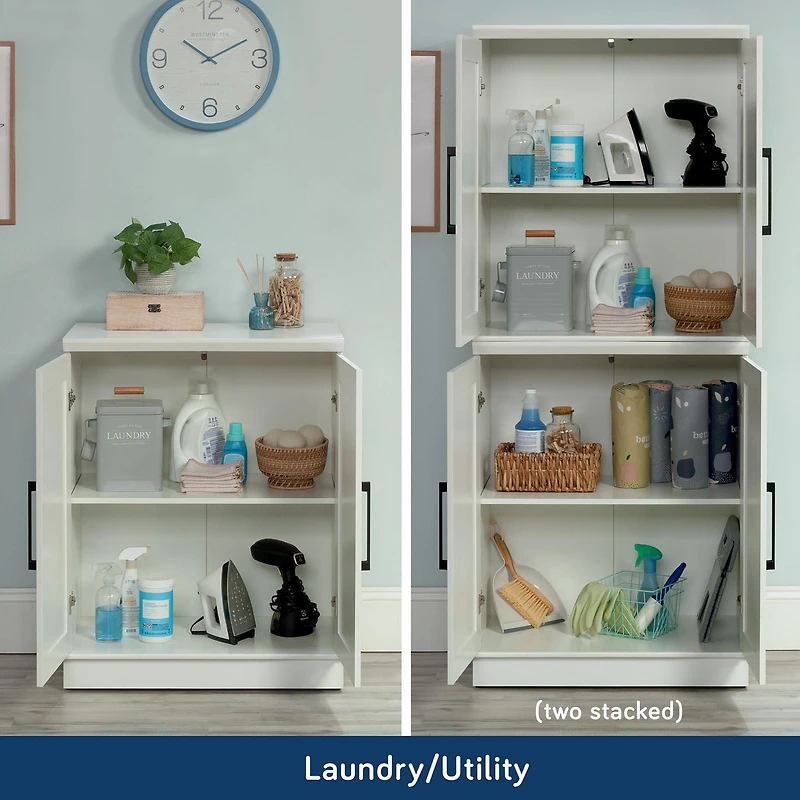 Sauder HomePlus Base Cabinet, White, 438284