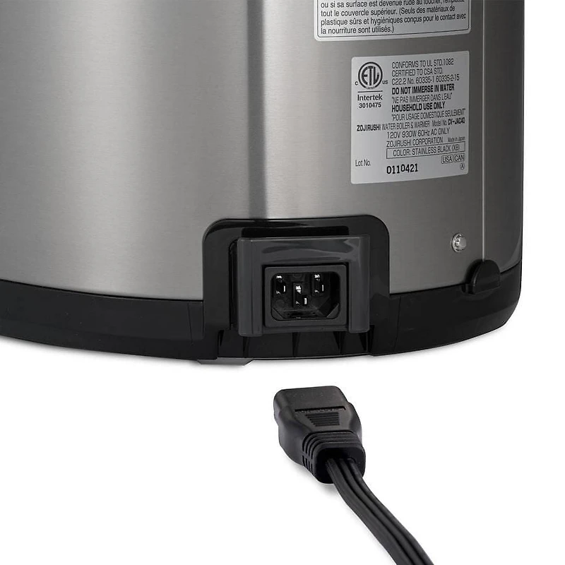 Zojirushi 4L VE Hybrid Water Boiler & Warmer / Kettle CV-JAC40
