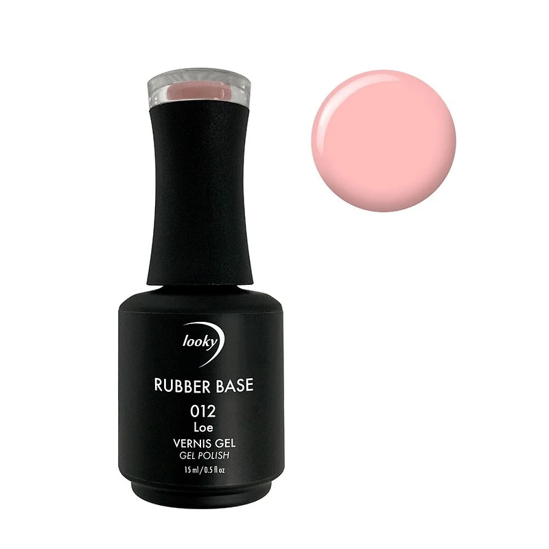 Looky Rubber base : Correcteur de Surface de L'ongle Pour Une Manucure Longue Durée à la Maison (Jusqu'à 14 Jours). Corrige et lisse les ongles pour une manucure maison au fini professionnel