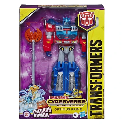 Cyberverse Ultimate Class Optimus Prime Action Figure - Combines with Energon Armor to Power Up