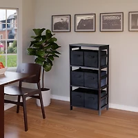 Winsome 92251 Capri Storage Shelf Set