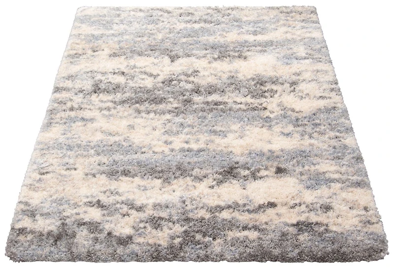 ECARPET Tapis Abstrait à Poils Longs, Tapis Moelleux pour Chambre à Coucher, Collection Larissa Ultra Douce et Pelucheuse