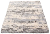 ECARPET Tapis Abstrait à Poils Longs, Tapis Moelleux pour Chambre à Coucher, Collection Larissa Ultra Douce et Pelucheuse