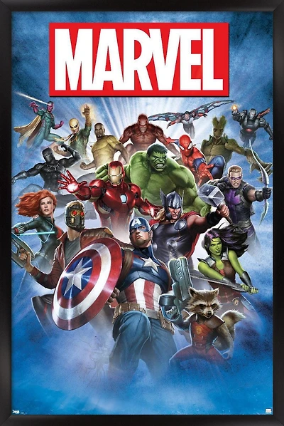 Marvel Comics - Group Shot Wall Poster, 22.375" x 34"