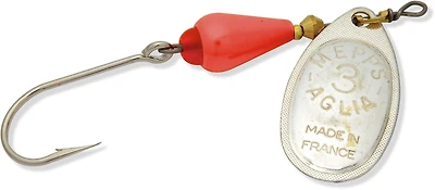 Mepps AB3SS-S/OR Aglia Brite In-Line Spinner #3 1/4oz Siwash Hook Argent/Orange