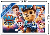 Nickelodeon Paw Patrol Movie - Theatrical Wall Poster, 22.375" x 34"