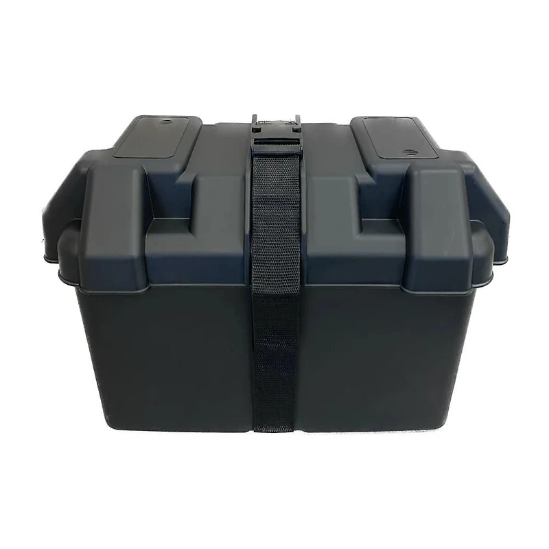 Blue Dog Marine High-Quality Battery Box 27M with Mounting Strap - Secure and Durable Battery Box