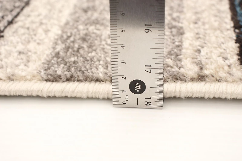 Tapis d'Interieur ECARPET pour Salon, Chambre à Coucher, Doux et Pelucheux Collection Ayla