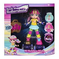 Rock 'n Rollerskate Rainbow Riley RC Doll