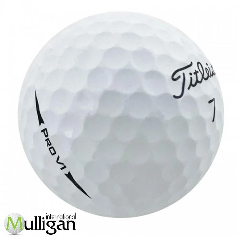 Mulligan - 12 balles de golf récupérées Titleist Pro V1 2018 5A Pristine