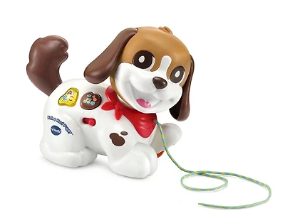 VTech Walk & Woof Puppy™ Pull-Along Dog for Toddlers - English Version, 12-36 Months
