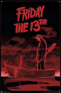 Friday The 13th - Boat Wall Poster, 22.375" x 34"