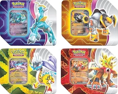 Pokemon Trading Card Games Paradox Destinies Tin - Receive 1 at Random