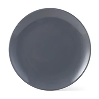 Mainstays Glazed Grey Round Stoneware Salad Plate, 7.4”, Color glaze with stoneware