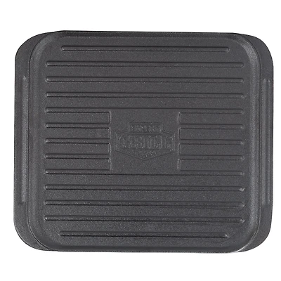Expert Grill noir fonte double face Grill Topper,Lavage à la main