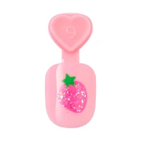 KISS imPRESS Enfants – Trop Framboise, Rose, Squoval, Ongles pour enfants, 20 unités