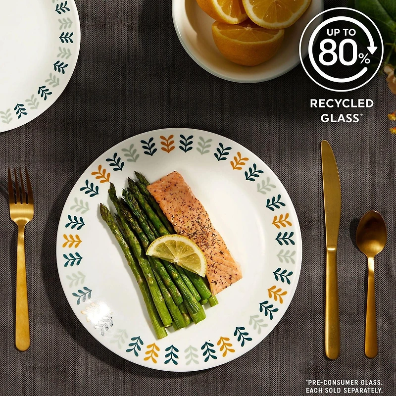 Assiette plate Corelle® Vitrelle® Classic Anders de 10,3 po Dîner de Corelle Anders